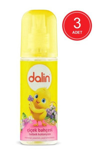 Dalin Çiçek Bahçesi Sprey Bebek Kolonyası 3x150 ml