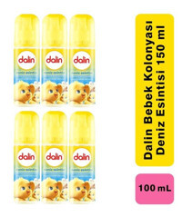 Dalin Deniz Esintisi Sprey Bebek Kolonyası 6x100 ml