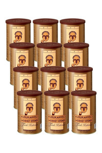 Kurukahveci Mehmet Efendi Sade Orta Kavrulmuş Türk Kahvesi 12x250 gr