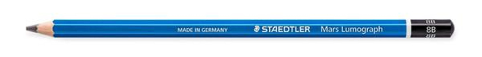 Staedtler Lumograph Mars Tekli 8B Siyah Kurşun Kalem