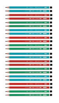 Faber-Castell 24'lü Mercanlı HB Siyah Kurşun Kalem Seti