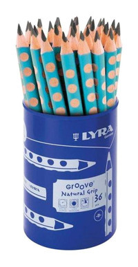 Lyra Groove Ergonomik Başlangıç Tekli Siyah Kurşun Kalem