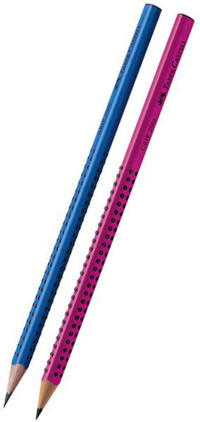 Faber-Castell Grip 2001 2'li Jumbo Siyah Kurşun Kalem Seti
