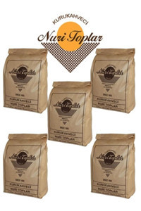 Kurukahveci Nuri Toplar Sade Orta Kavrulmuş Türk Kahvesi 5x250 gr