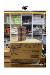 Selpak Professional Extra Z Katlama Kağıt Peçete 12x200'lü