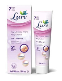 Lure Tüm Tüm Ciltler İçin Koltuk Altı Bacak Tüy Dökücü Sprey 2x100 ml