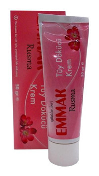 Emmak Rusma Tüm Ciltler İçin Koltuk Altı Bacak Genital Bölge Tüy Dökücü Sprey 2x50 gr