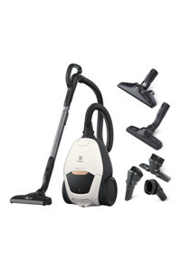 Electrolux Pure D8 PD82-ALRGT 600 W Yatay Hepa Filtreli Toz Torbalı Süpürge Beyaz