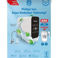 Philips Aut3063/62 5 Aşamalı 9 lt Kapalı Kasa Pompalı Tezgah Altı Su Arıtma Cihazı