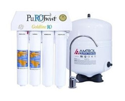 Goldline Purotwist 5 Aşamalı 10 lt Kapalı Kasa Pompalı Tezgah Altı Su Arıtma Cihazı