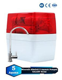 Sumarkt Galaxy 5 Aşamalı 8 lt Kapalı Kasa Pompalı Tezgah Altı Su Arıtma Cihazı