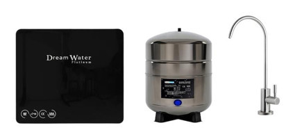 DreamWater Ro-250 Platinum 8 lt Kapalı Kasa Pompasız Tezgah Altı Su Arıtma Cihazı