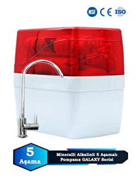 Sumarkt 5 Aşamalı 8 lt Kapalı Kasa Pompasız Tezgah Altı Su Arıtma Cihazı