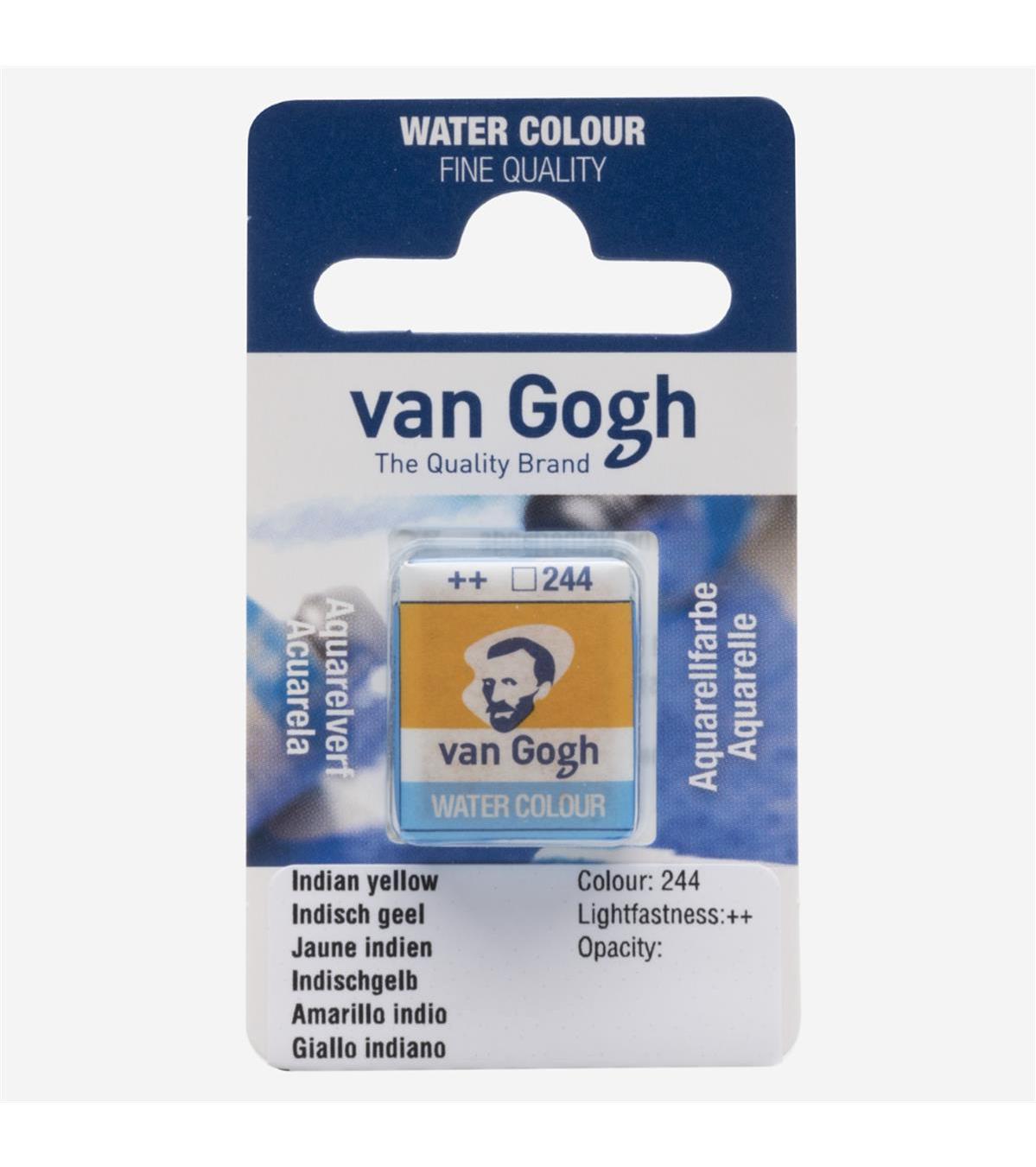Royal Talens Van Gogh 244 Tablet Sulu Boya Indian Yellow