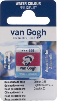 Royal Talens Van Gogh 366 Tablet Sulu Boya Quinacridone Rose