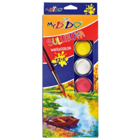 Südor Watercolor 12'li Tablet Sulu Boya Seti