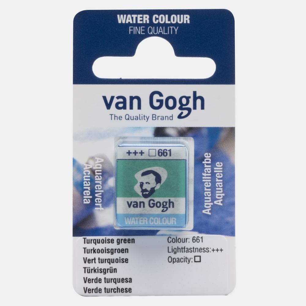 Royal Talens Van Gogh 661 Tablet Sulu Boya Turquoise Green