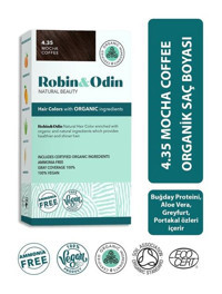 Robin & Odin 4.35 Mocha Coffee Likit Saç Boyası