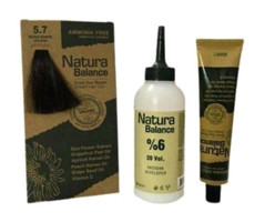 Natura Balance 5.7 Buzul Kahve Krem Saç Boyası