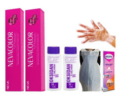 Neva Color 10.01 Extra Doğal Küllü Platin Krem Saç Boyası