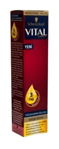Vital Colors 8-1 K.Açık Kumral Krem Saç Boyası 60 ml