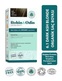 Robin & Odin 6.1 Dark Ash Blonde Likit Saç Boyası