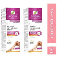 Bioder Hassas - Tüm Ciltler İçin Koltuk Altı Bacak Kadın Tüy Dökücü Sprey 2 x 175 ml
