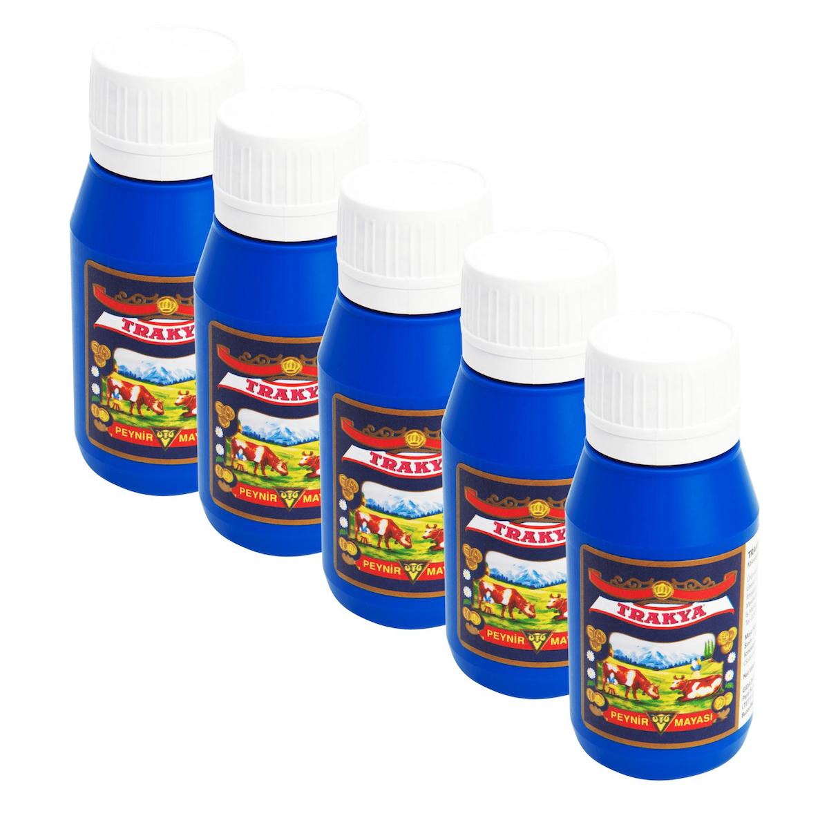 Trakya Sıvı Peynir Mayası 5x100 ml