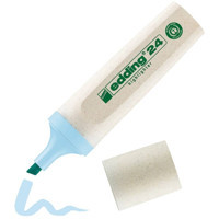 Edding Ecoline Pastel Mavi Fosforlu Kalem