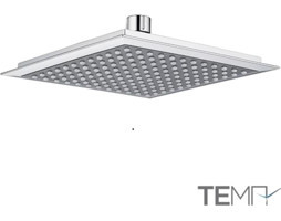 Tema Quadro Krom Ankastre Kare Yağmur Tepe Duş Başlığı Gümüş