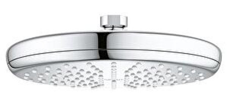 Grohe New Tempesta Krom Arıtmalı Tasarruflu Yuvarlak Yağmur Tepe Duş Başlığı Gümüş