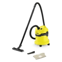Karcher Wd 2 1000 W Dikey Toz Torbalı Süpürge Sarı