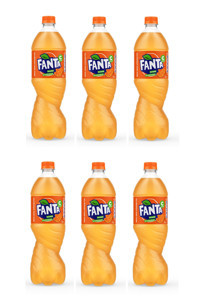 Fanta Portakallı Pet Gazoz 6 Adet 1 lt