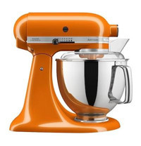 Kitchenaid Artisan Metal 300 W 4.8 lt Stand Hamur Yoğurma ve Mutfak Şefi Turuncu