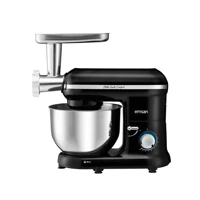 Emsan Bella Gusto Comfort Aliminyum Döküm 1300 W 5.5 lt Stand Hamur Yoğurma ve Mutfak Şefi Siyah