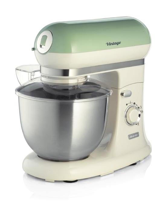 Ariete Vintage 1588 Paslanmaz Çelik 2400 W 5.5 lt Stand Hamur Yoğurma ve Mutfak Şefi Yeşil