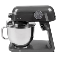 Yui M123 Easy Chef Premium Aliminyum Döküm 1800 W 7 lt Hamur Yoğurma ve Mutfak Şefi Siyah