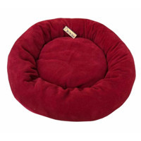 Brt Yıkanabilir Tek Fonksiyonlu 50x12 cm Simit Kedi Yatağı Pembe
