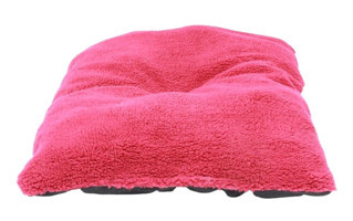 Pandogo Yıkanabilir Tek Fonksiyonlu 50x35 cm Minder Kedi Yatağı Pembe
