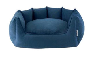 Pet Comfort Barcelona Yıkanabilir Tek Fonksiyonlu 75x65 cm Sepet Kedi Yatağı Mavi