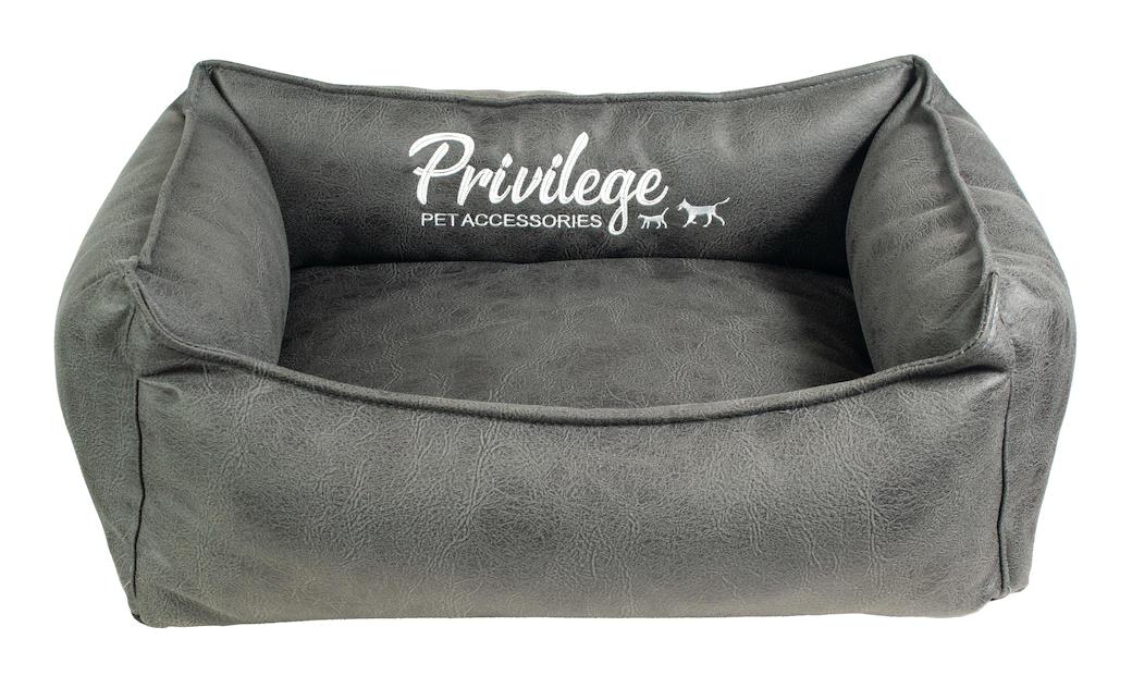 Privilege Yıkanabilir Tek Fonksiyonlu 50x70x22 cm Sepet Kedi Yatağı Siyah