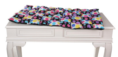 Abbie Rainbow Ruby Yıkanabilir Tek Fonksiyonlu 60x90 cm Minder Kedi Yatağı Çok Renkli