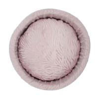 Lepus Yıkanabilir Tek Fonksiyonlu 50x17 cm Simit Kedi Yatağı Mavi