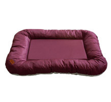 Lepus Yıkanabilir Tek Fonksiyonlu 50x65x13 cm Minder Kedi Yatağı Bordo