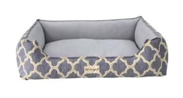 Pet Comfort Delta Yıkanabilir Tek Fonksiyonlu 75x60 cm Sepet Kedi Yatağı Gri