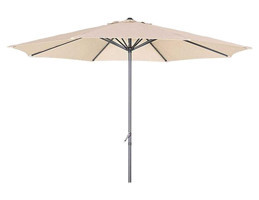 Sunfun Naturel Açılır Kapanır Bahçe Şemsiyesi Krem