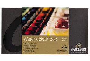 Rembrandt Extra Fine Profesyonel Metal Kutu 48 Renk Sulu Boya