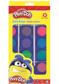 Play-Doh 21 Renk Sulu Boya