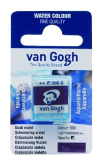 Talens Van Gogh 12 Tablet 560 Dusk Violet Sulu Boya