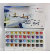 St. Petersburg White Nights Tam Tablet 36 Renk Sulu Boya